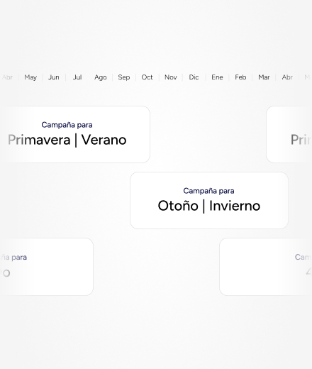 Vista de campañas de pedidos de programación en Go2B