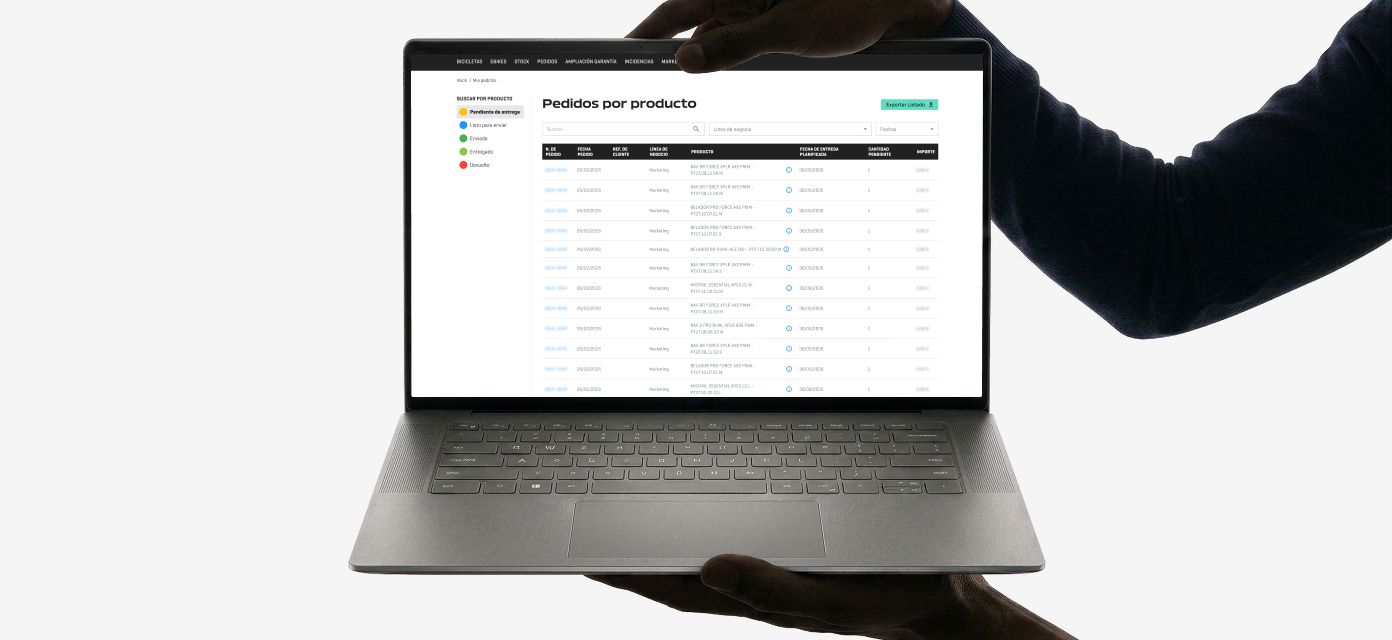 Image of the BERRIA B2B platform 2