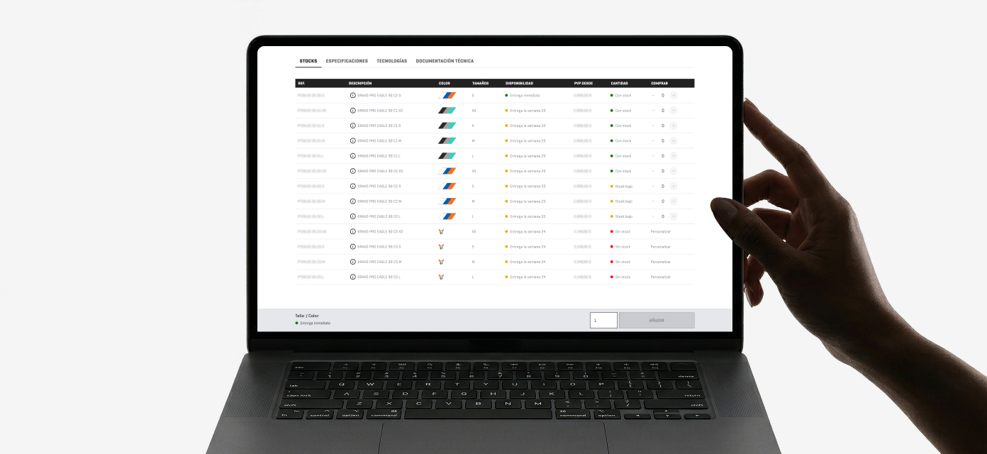 Image of the BERRIA B2B platform 3