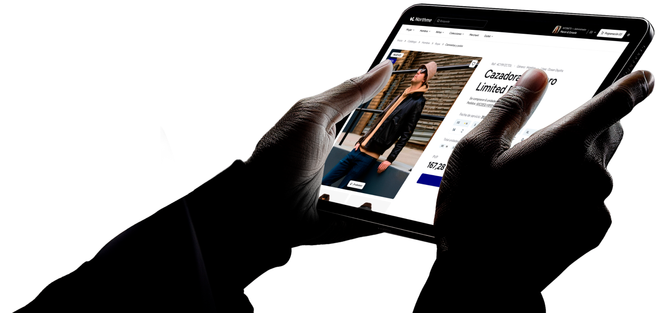 Imagen de La plataforma que piensa como tú vendes en una tablet