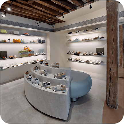 Espacio comercial de HOFF como apoyo visual del artículo