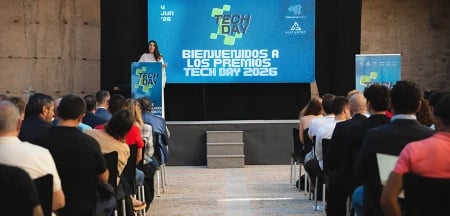 Gala de premios tecnológicos Tech Day 2026 en el Palacio de Altamira de Elche